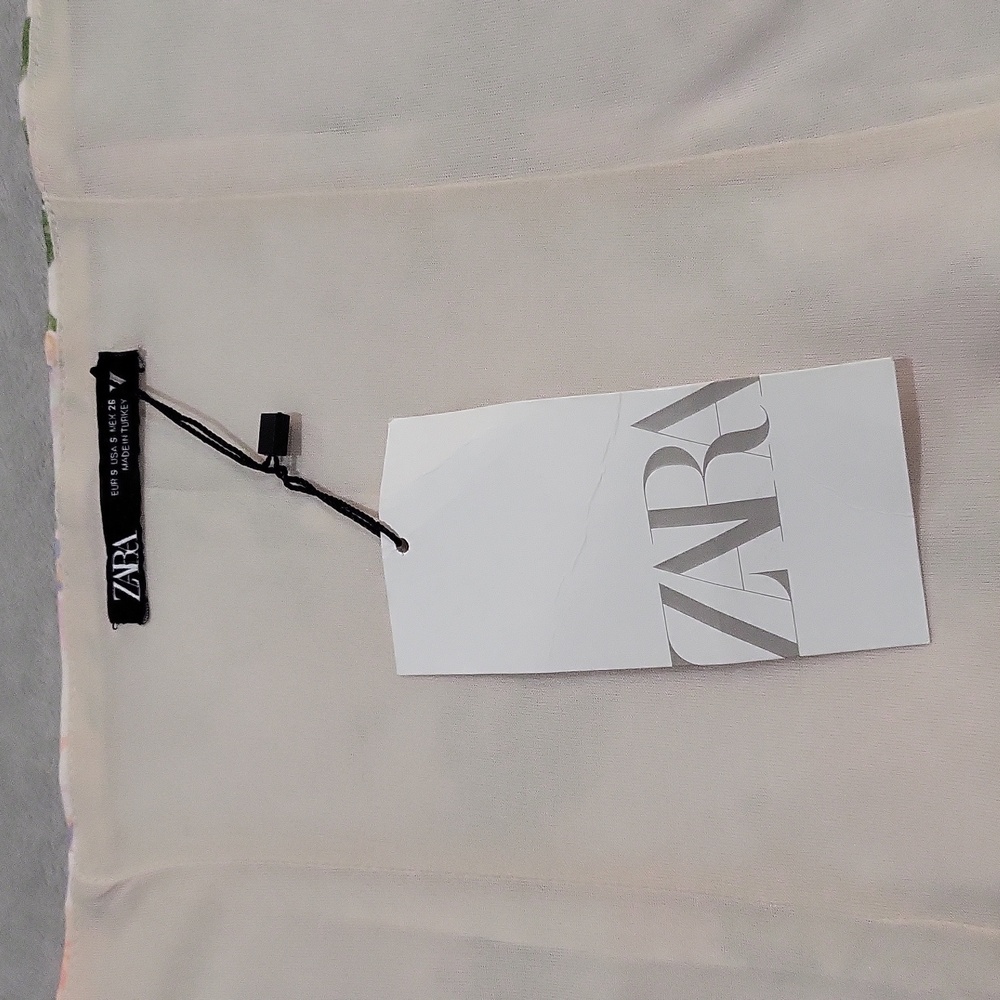 Zara Multicolor Floral Corset Top - Picture 11 of 15